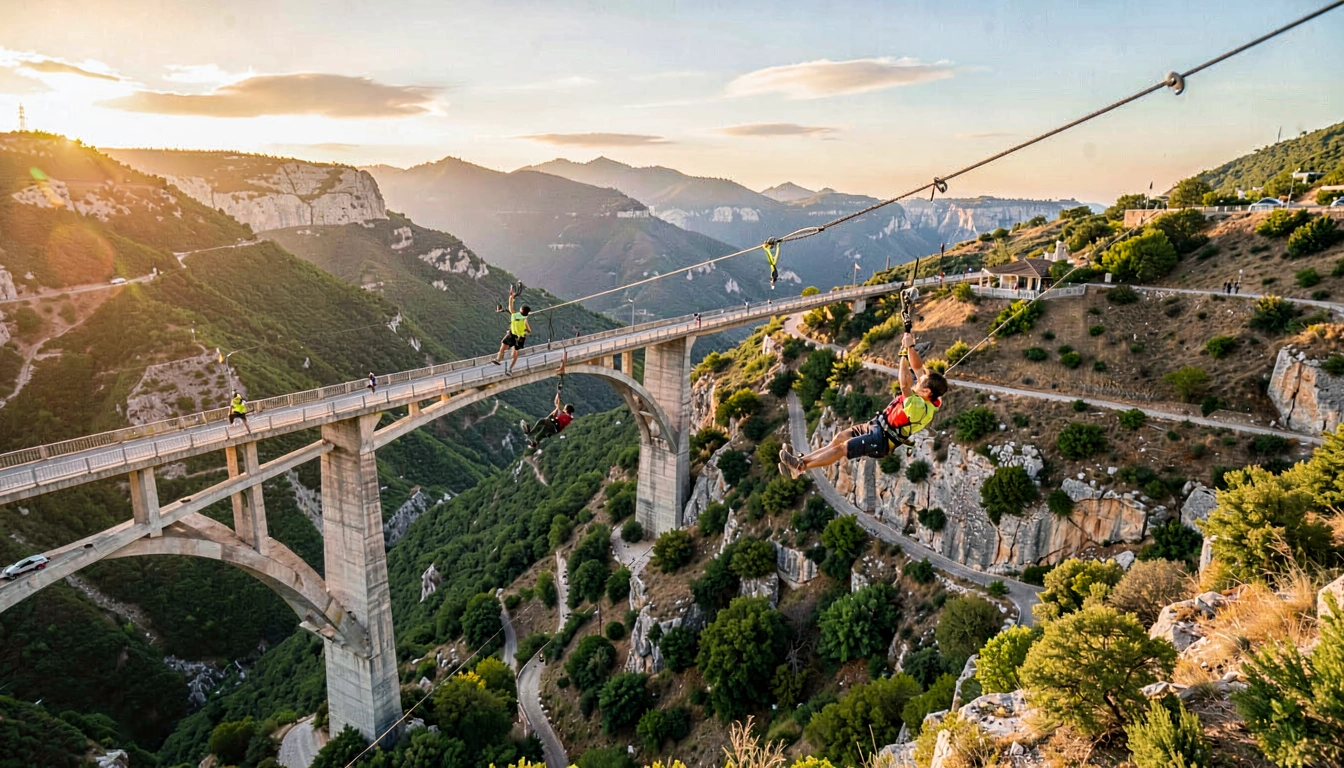 Bungee Jump e Saltos Radicais em Corfu - foto principal