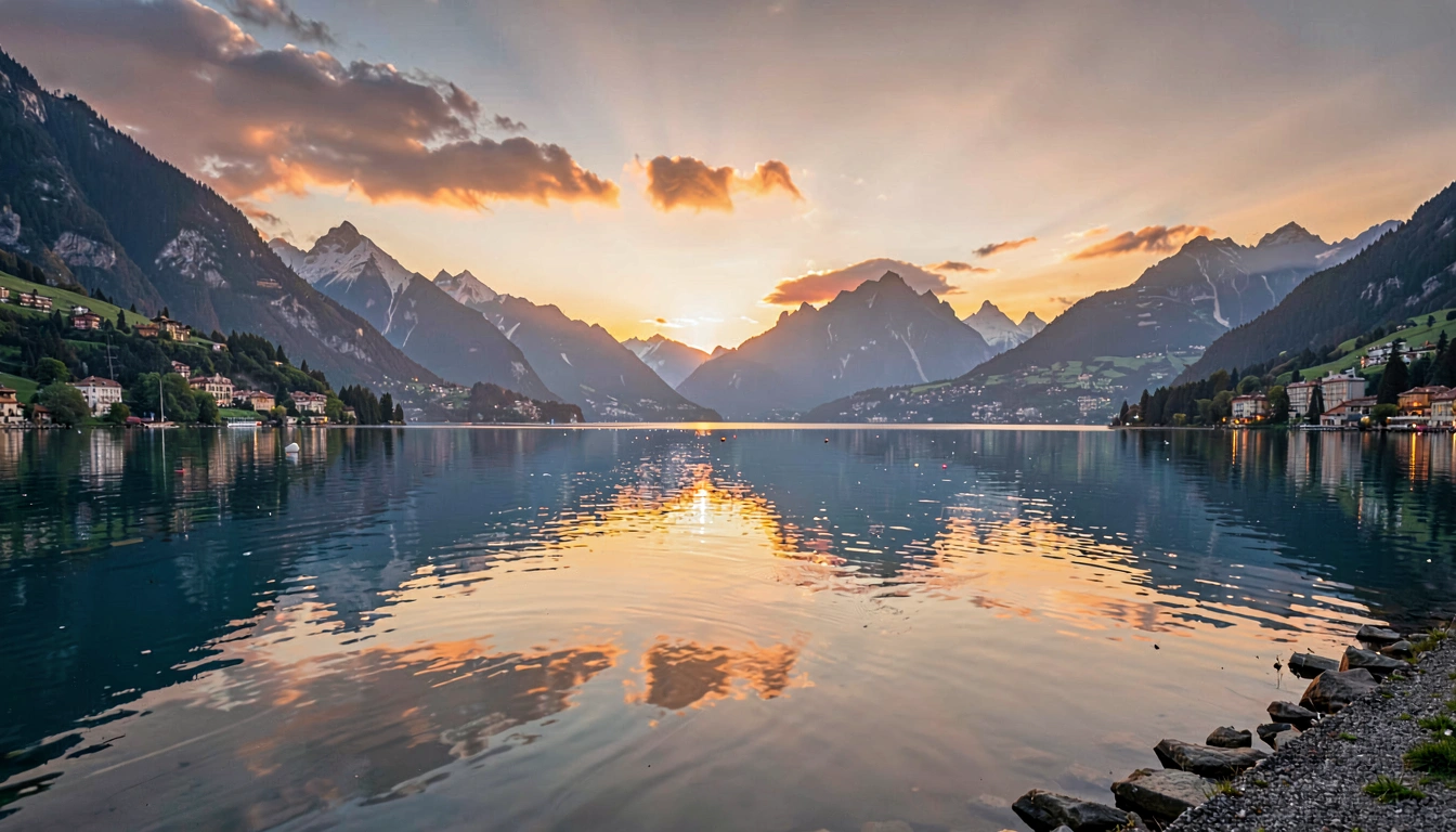 Caminhada de Aurora Boreal em Annecy - foto principal