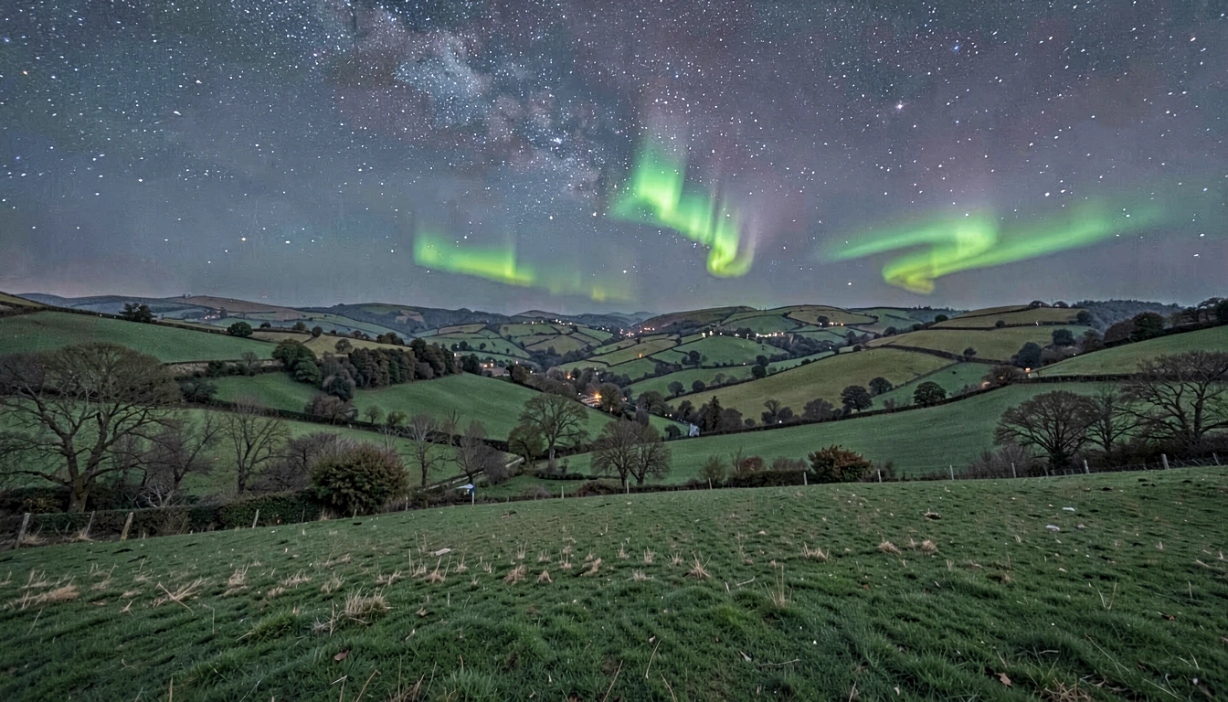 Caminhada de Aurora Boreal em Cotswolds - foto principal
