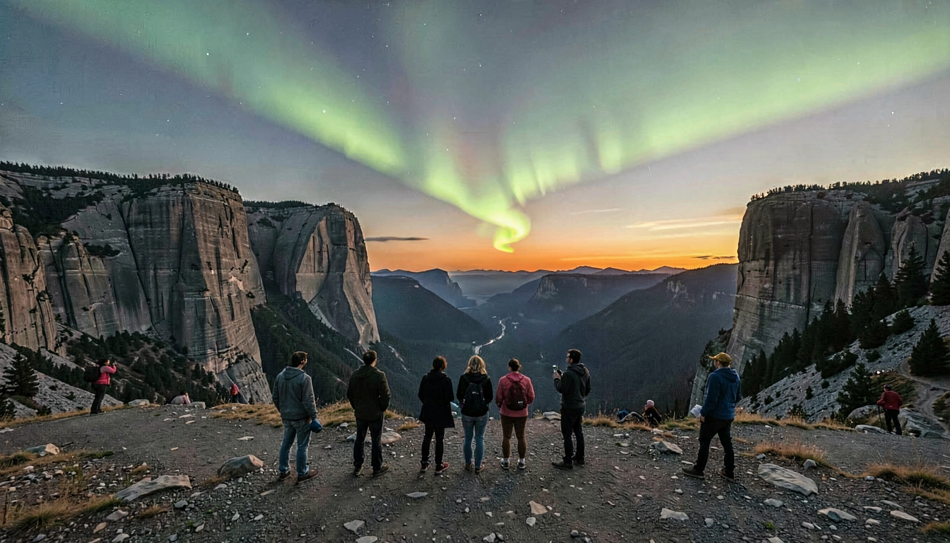 Caminhada de Aurora Boreal em Meteora - foto 6