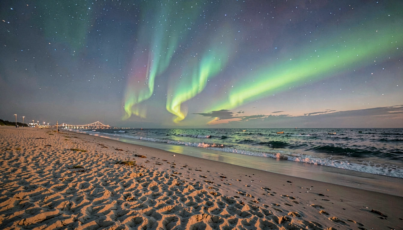 Caminhada de Aurora Boreal em Normandia - foto principal