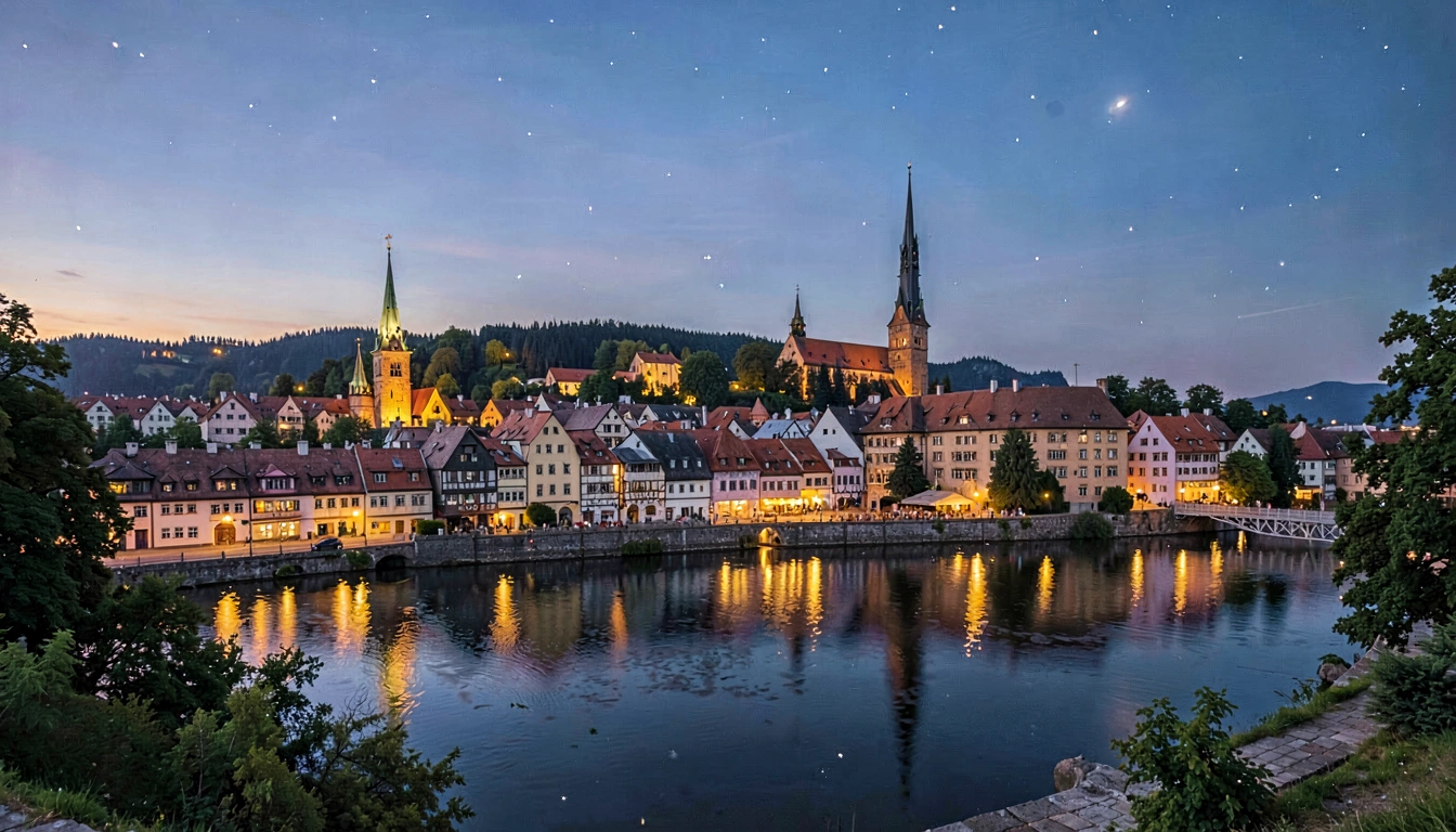 Caminhada de Aurora Boreal em Rothenburg - foto principal