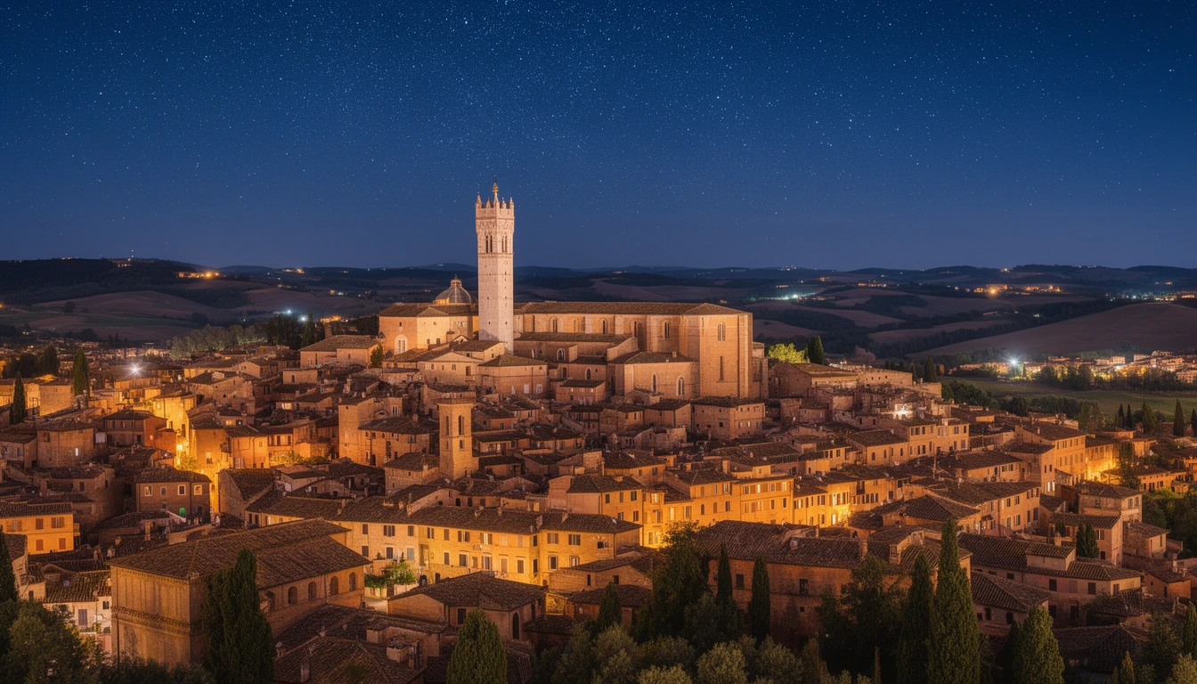 Caminhada de Aurora Boreal em Siena - Imagem 1