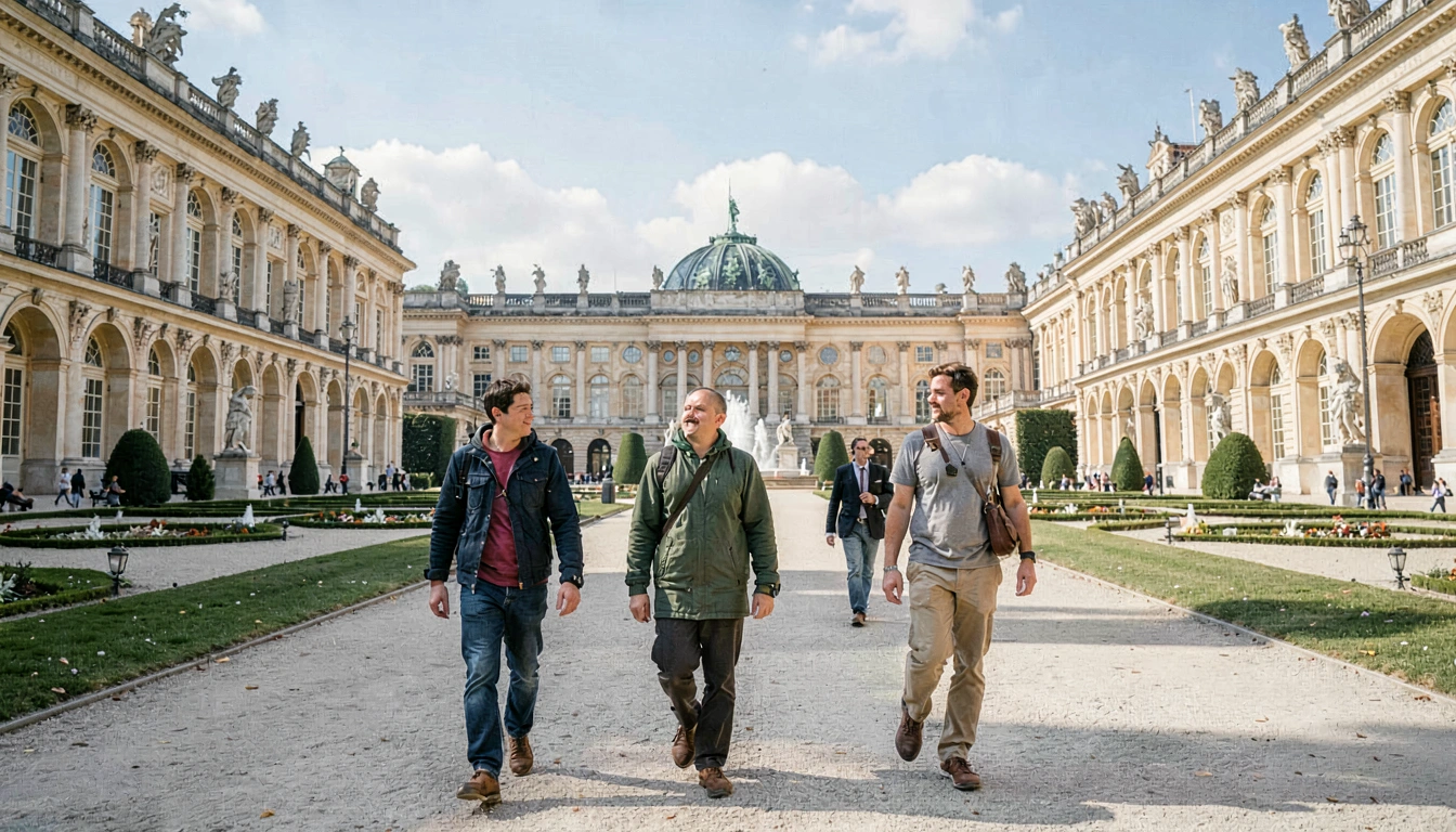 Caminhada de Aurora Boreal em Versalhes - foto 3