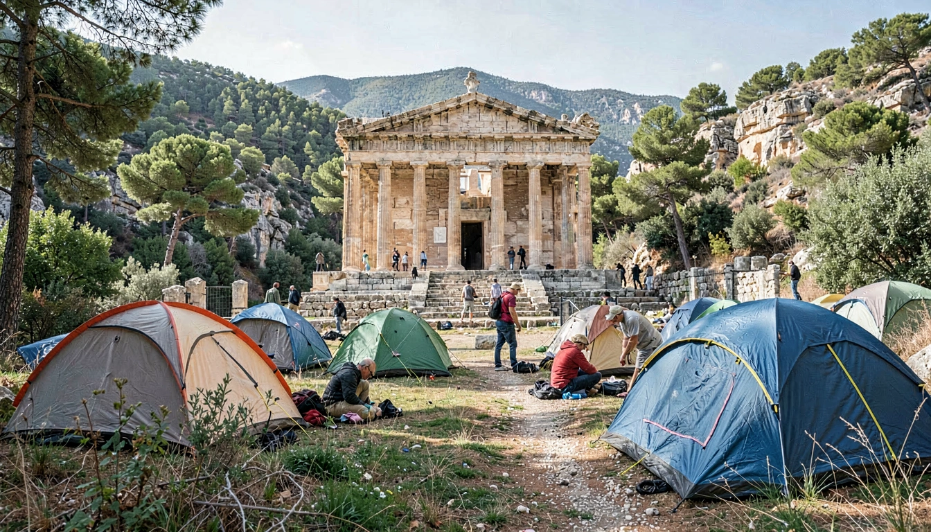 Camping e Sobrevivência na Natureza perto de Delfos - foto 3