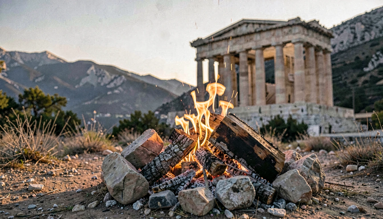 Camping e Sobrevivência na Natureza perto de Delfos - foto 4