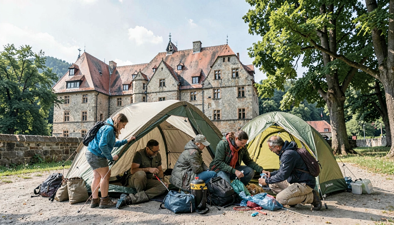Camping e Sobrevivência na Natureza perto de Rothenburg - foto 3