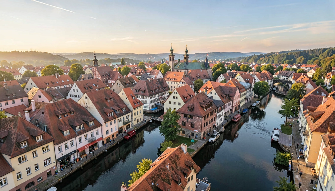 Ciclismo pelos Canais e Rios de Rothenburg - foto principal