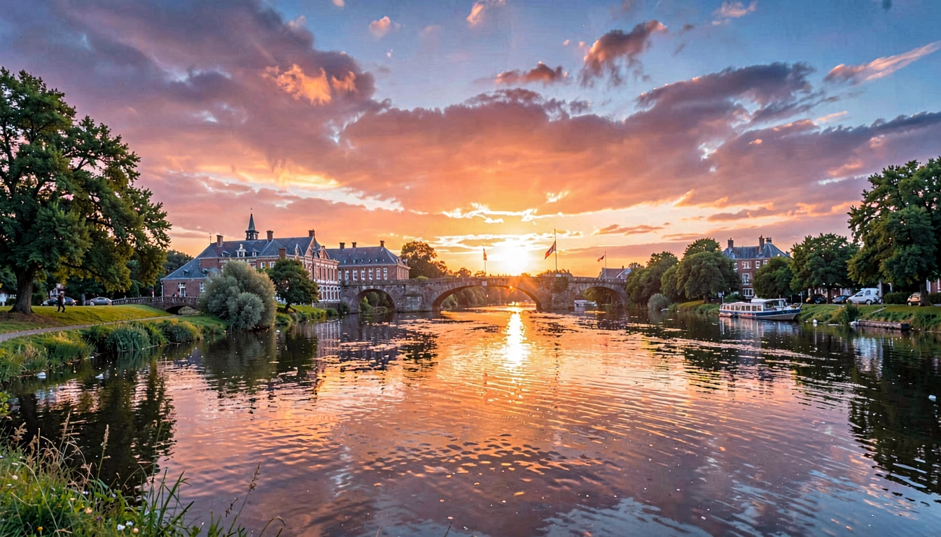 Cruzeiro ao Pôr do Sol em Cambridge - foto principal