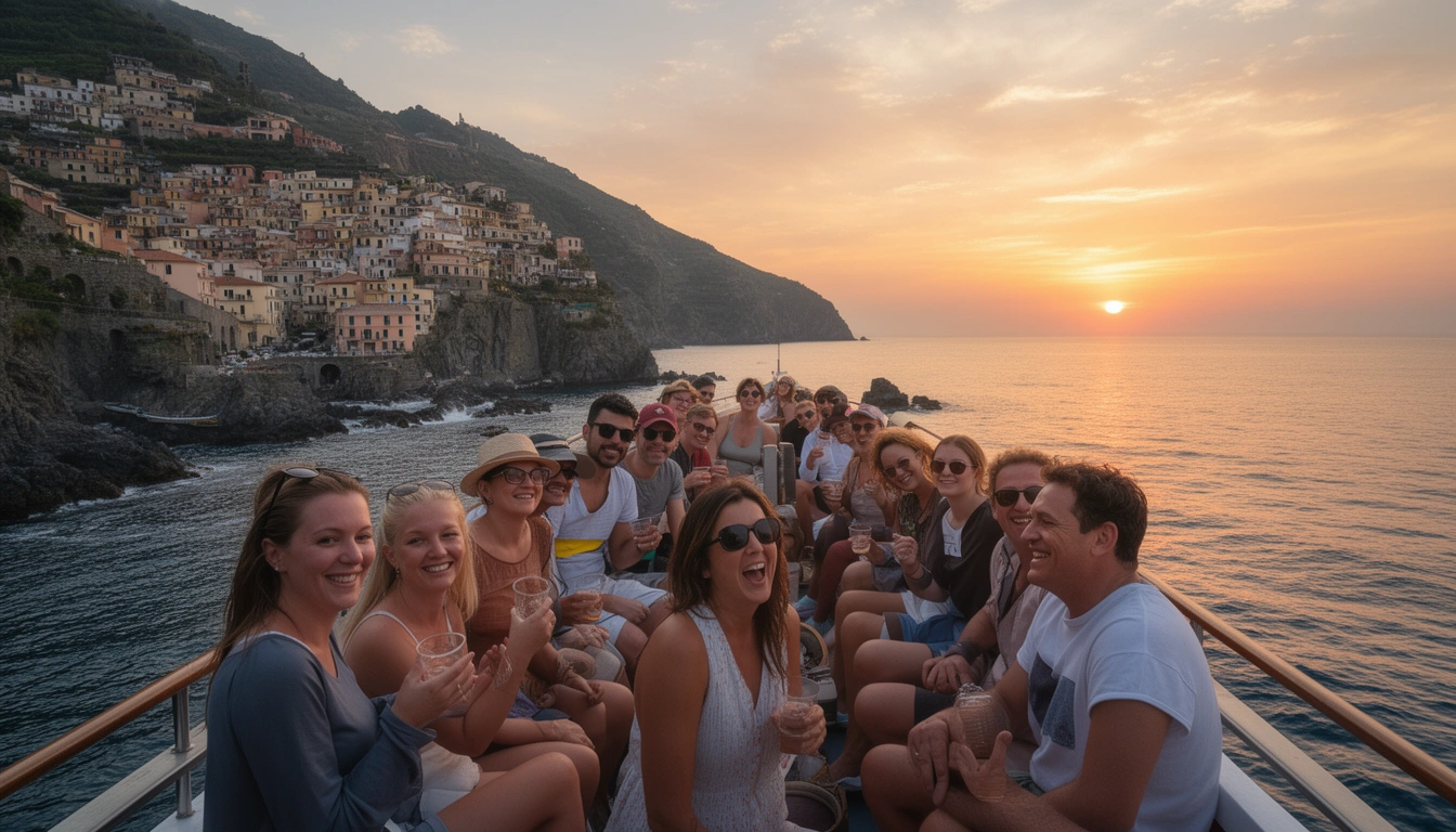 Cruzeiro ao Pôr do Sol em Cinque Terre - foto 3