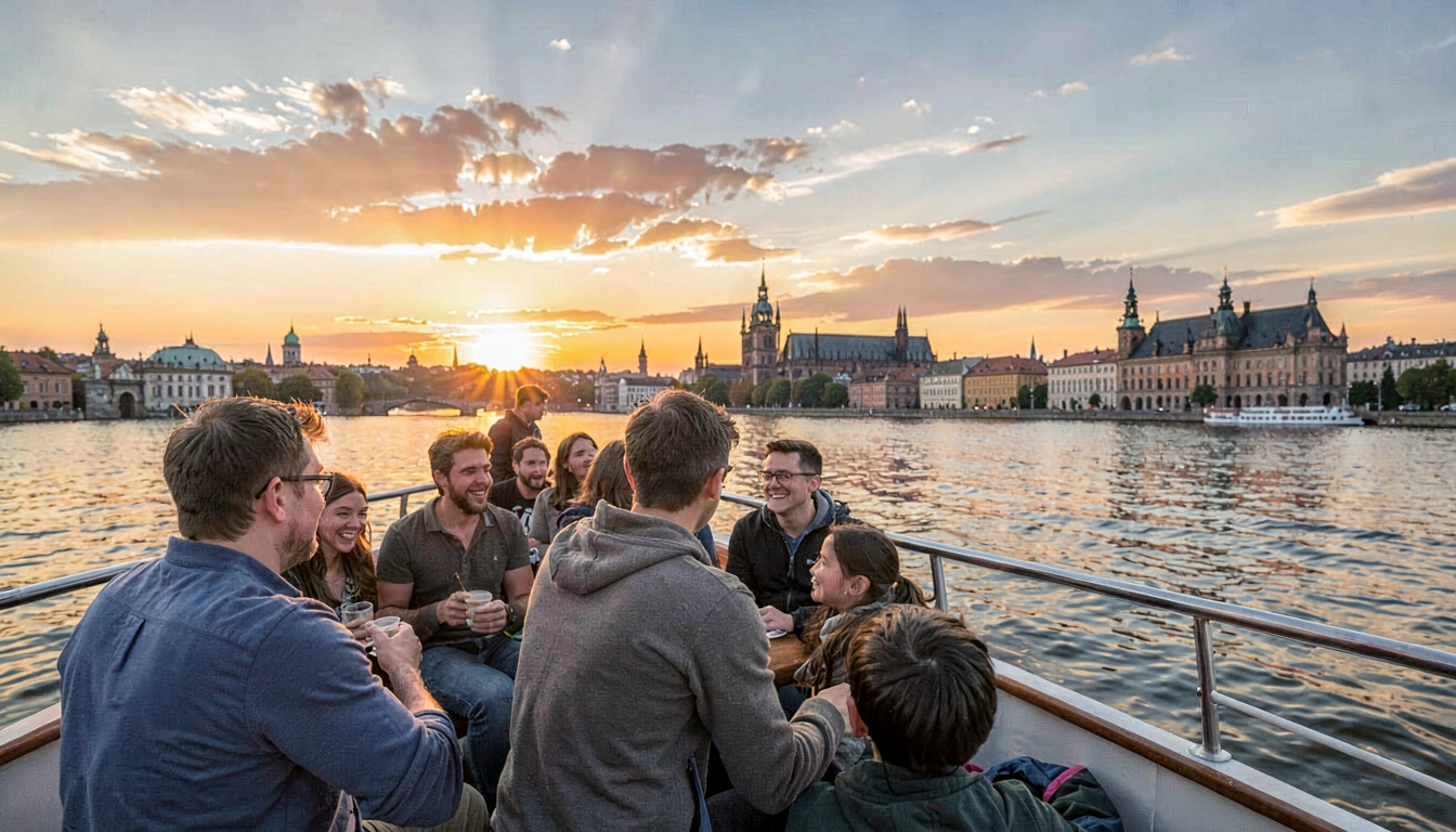 Cruzeiro ao Pôr do Sol em Dresden - foto 3