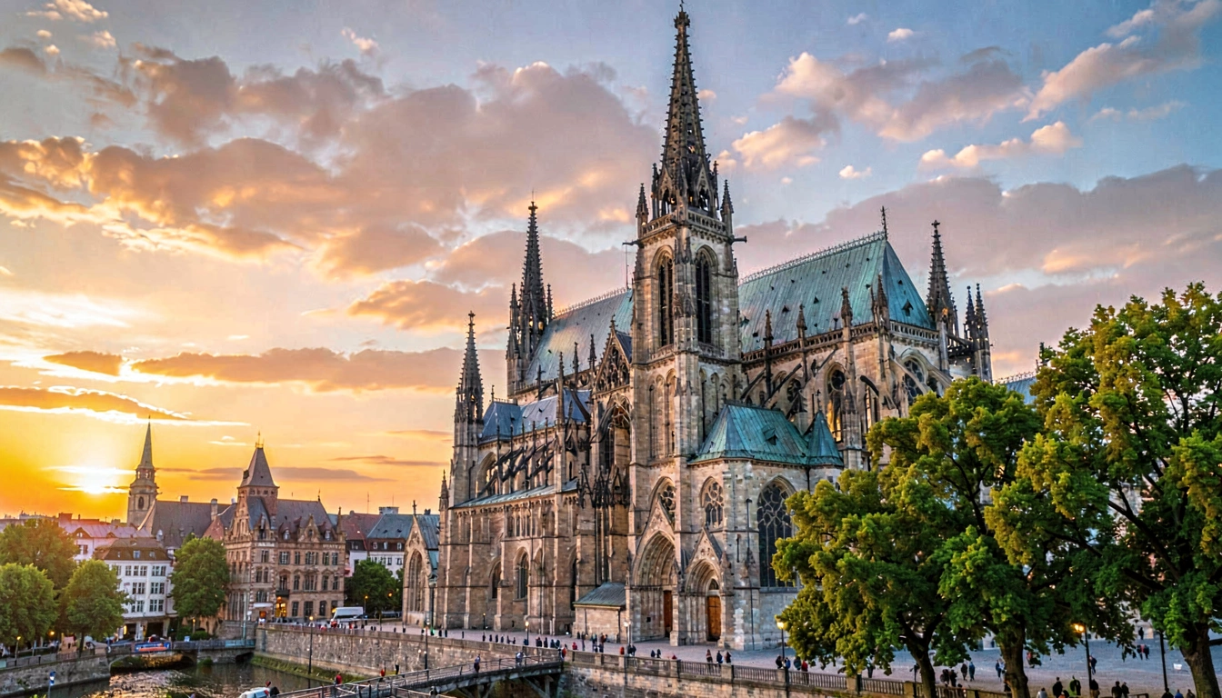 Cruzeiro ao Pôr do Sol em Estrasburgo - foto principal