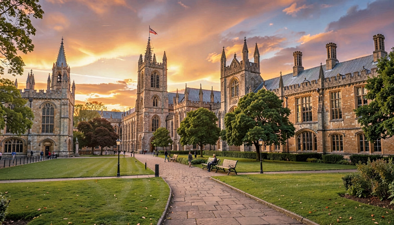 Cruzeiro ao Pôr do Sol em Oxford - foto principal