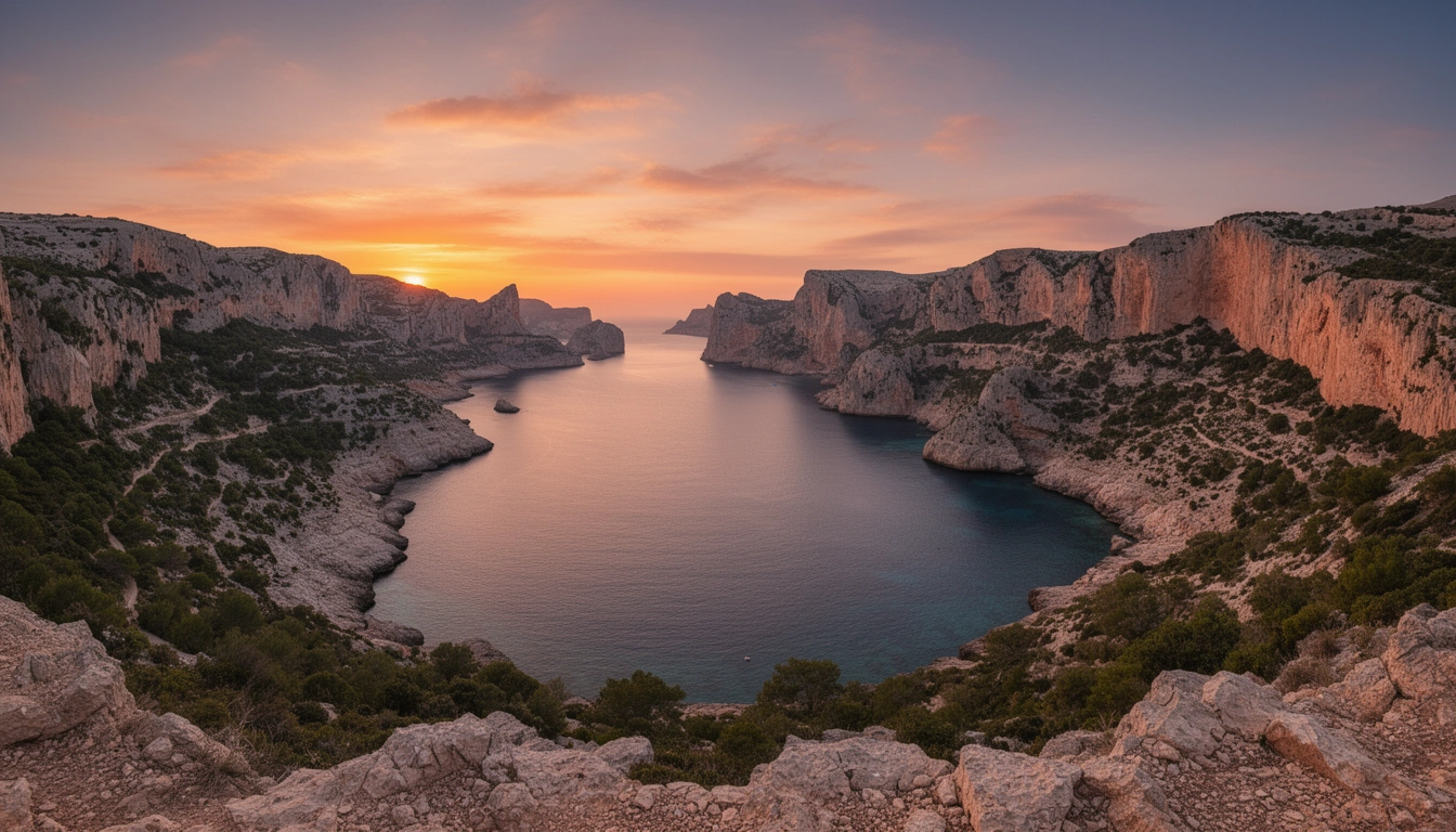Cruzeiro ao Pôr do Sol em Provença - foto principal
