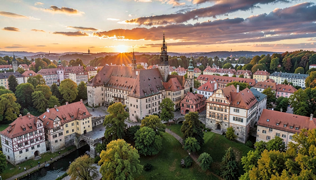 Cruzeiro ao Pôr do Sol em Rothenburg - foto principal
