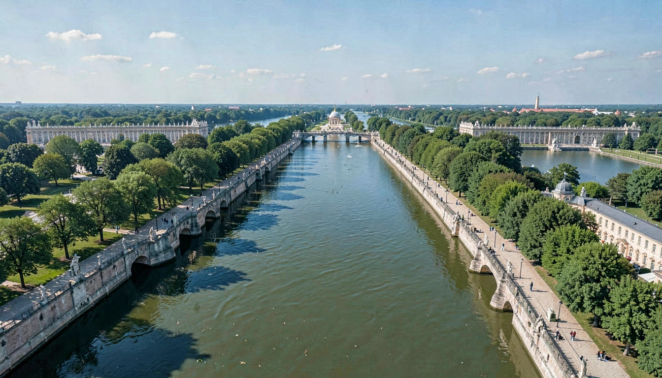 Cruzeiro ao Pôr do Sol em Versalhes - foto 5