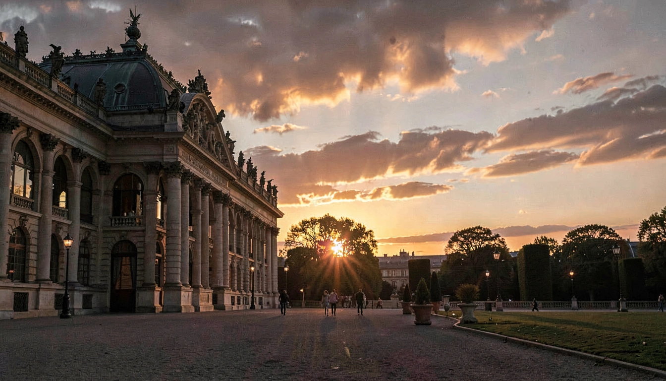 Cruzeiro ao Pôr do Sol em Versalhes - foto 6