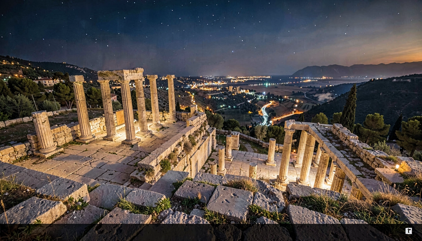 Jantar Histórico com Tour Noturno em Delfos - foto principal