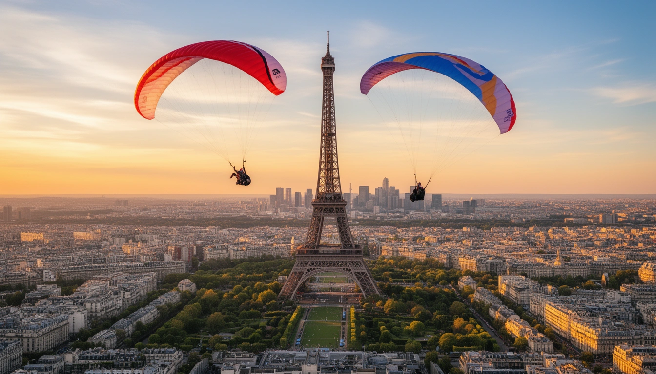 Parapente e Voo Livre em Paris - Imagem 1