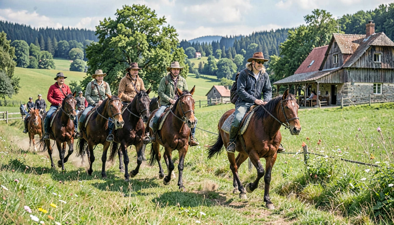 Passeio a Cavalo pelos Arredores de Rothenburg - foto 3