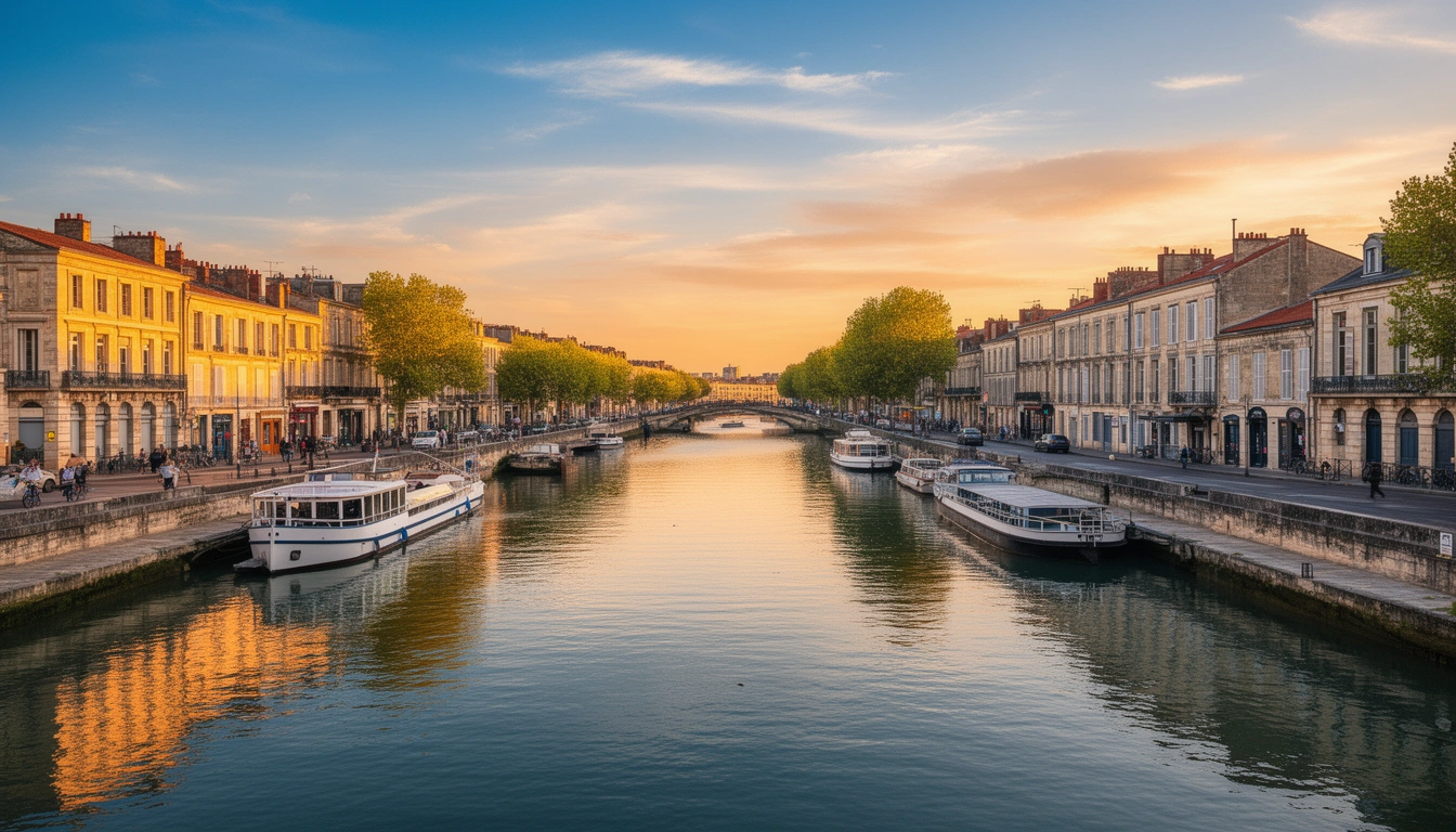 Passeio de Barca Elétrica pelos Canais de Bordeaux - foto principal