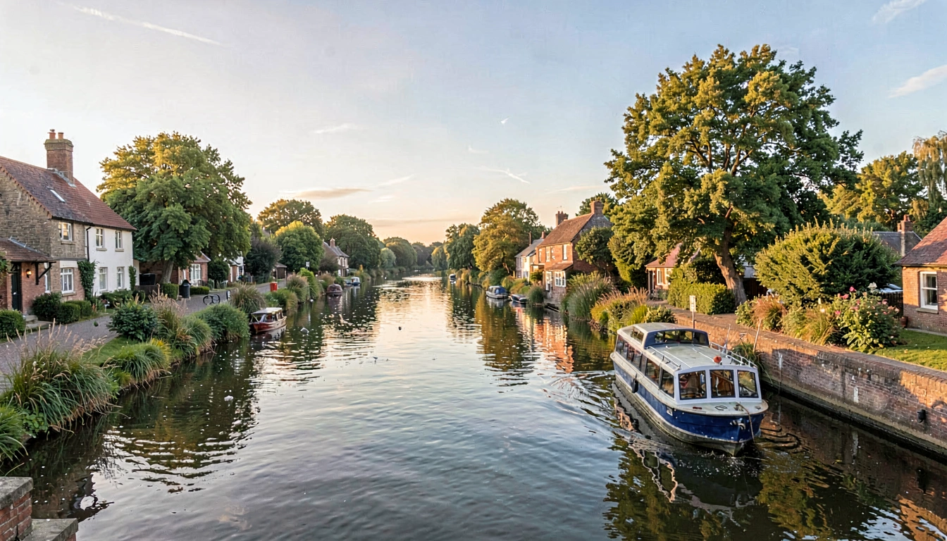 Passeio de Barca Elétrica pelos Canais de Cotswolds - foto principal