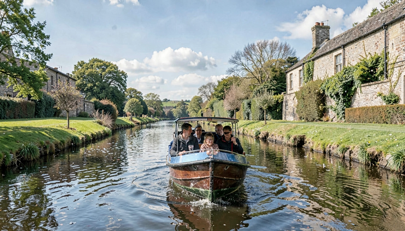 Passeio de Barca Elétrica pelos Canais de Cotswolds - foto 3