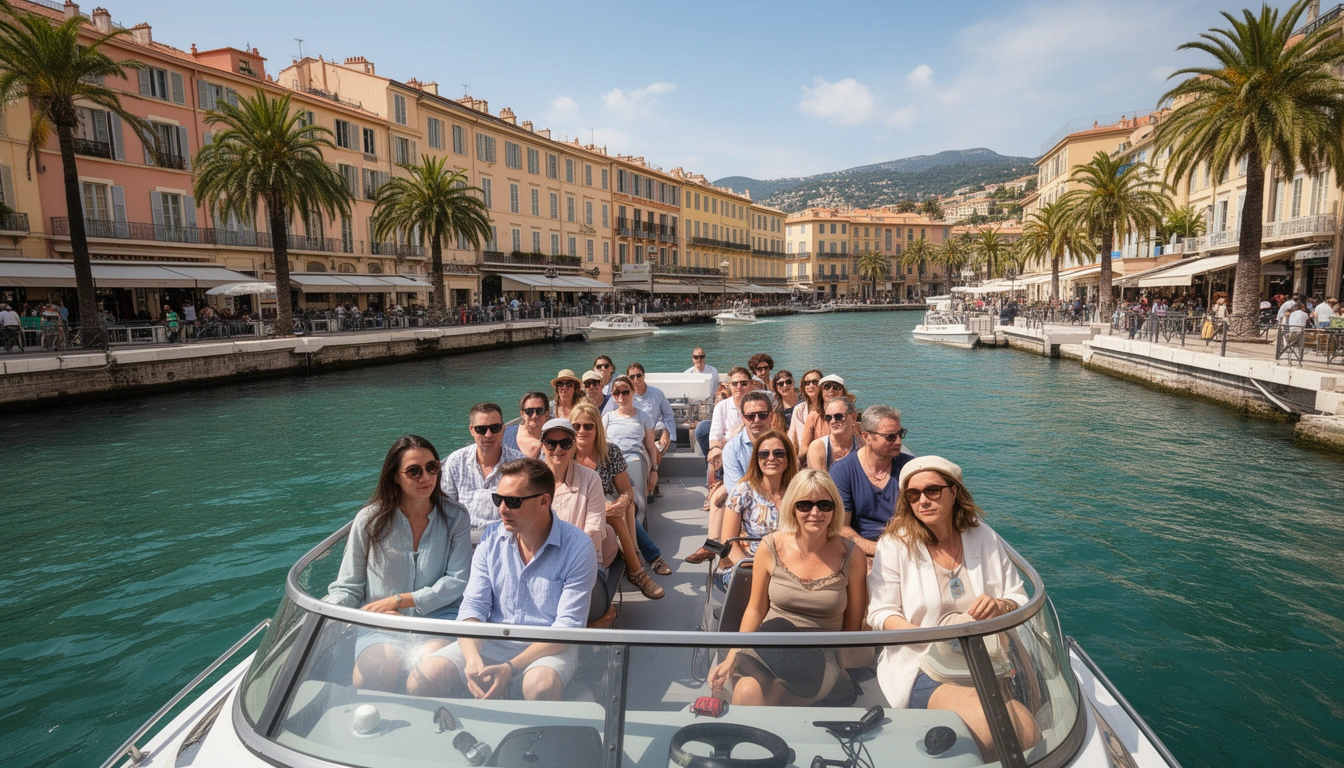 Passeio de Barca Elétrica pelos Canais de Nice - foto 3