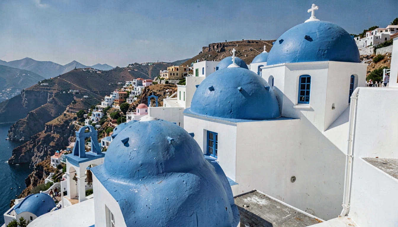 Passeio de Barca Elétrica pelos Canais de Santorini - foto 4
