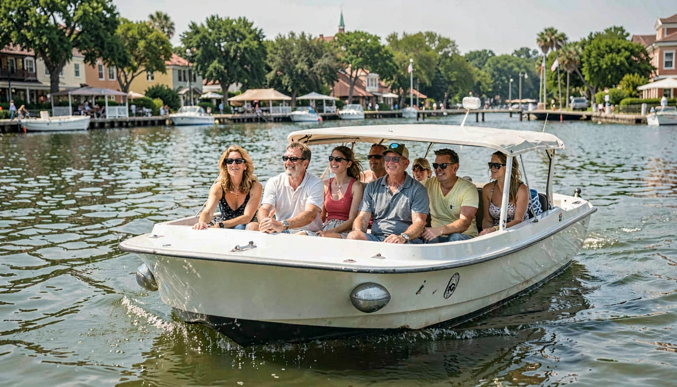 Passeio de Barca Elétrica pelos Canais de Toledo - foto 3
