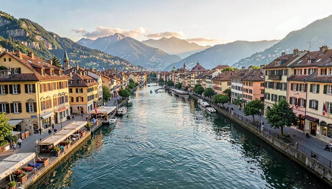 Passeio de Barco pelos Canais de Annecy - foto principal