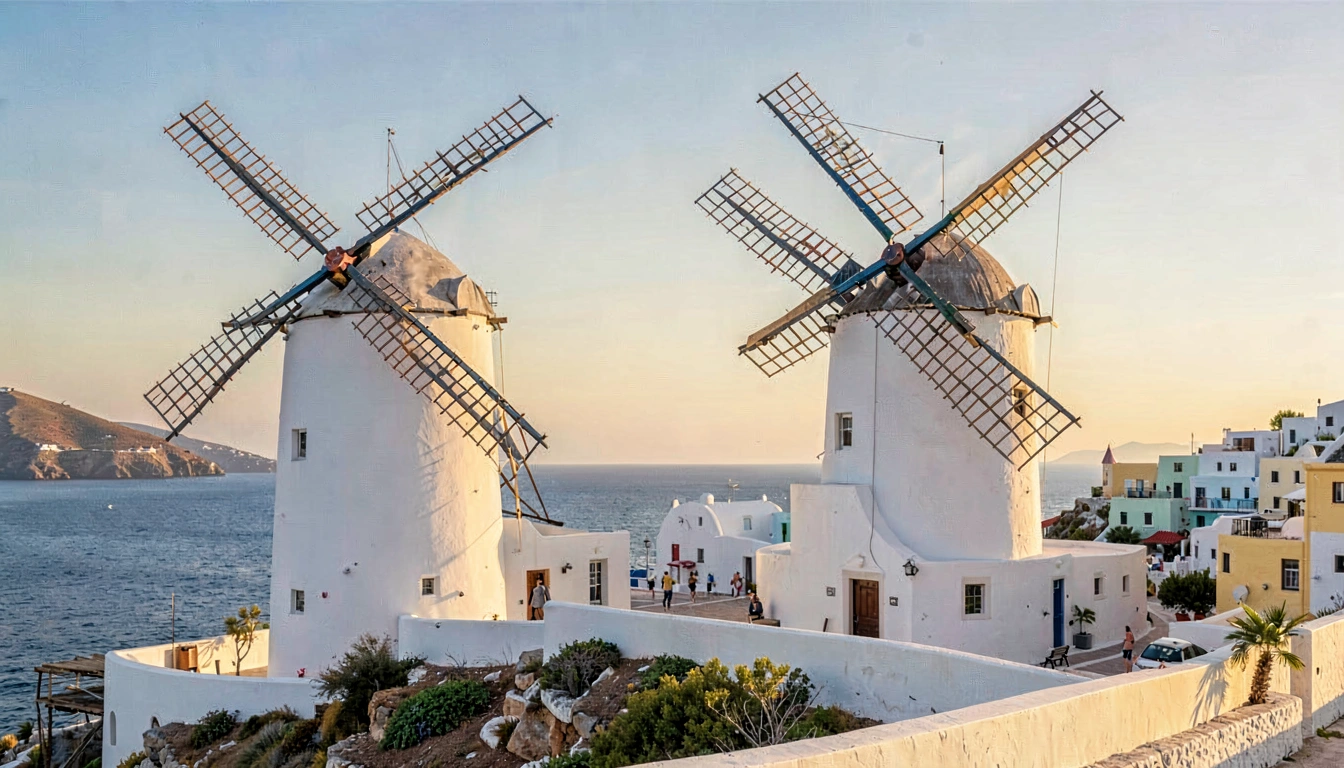 Passeio de Bike pelo Centro Histórico de Mikonos - foto principal