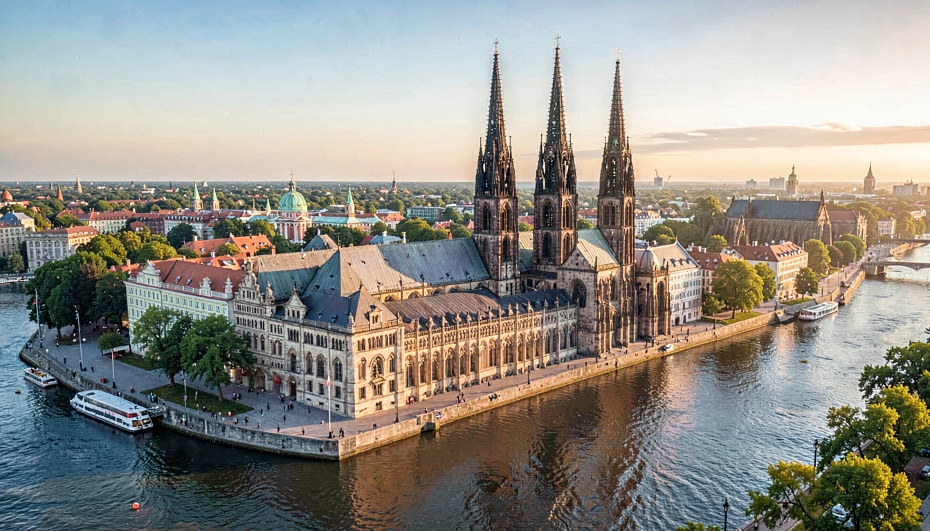 Passeio de Gondola e Barco Tradicional em Dresden - foto principal
