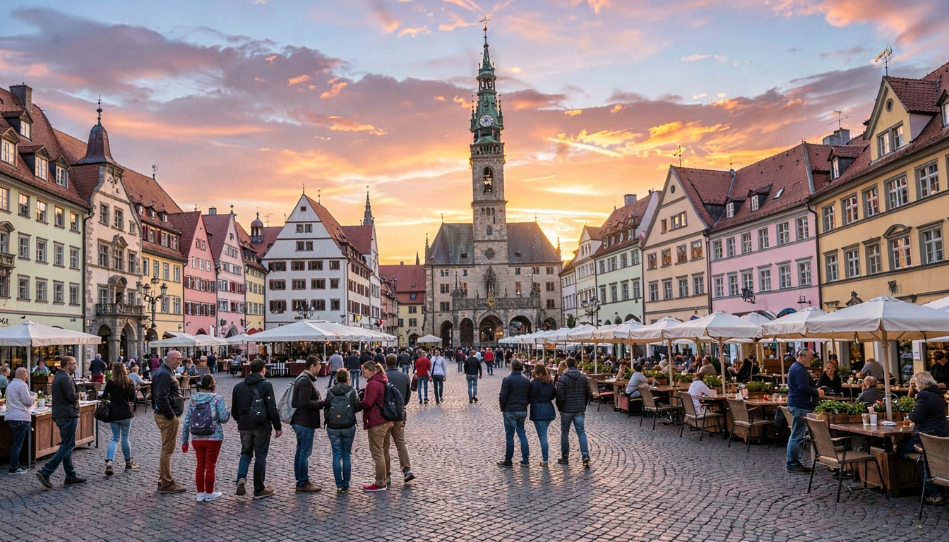 Passeio de Gondola e Barco Tradicional em Rothenburg - foto principal