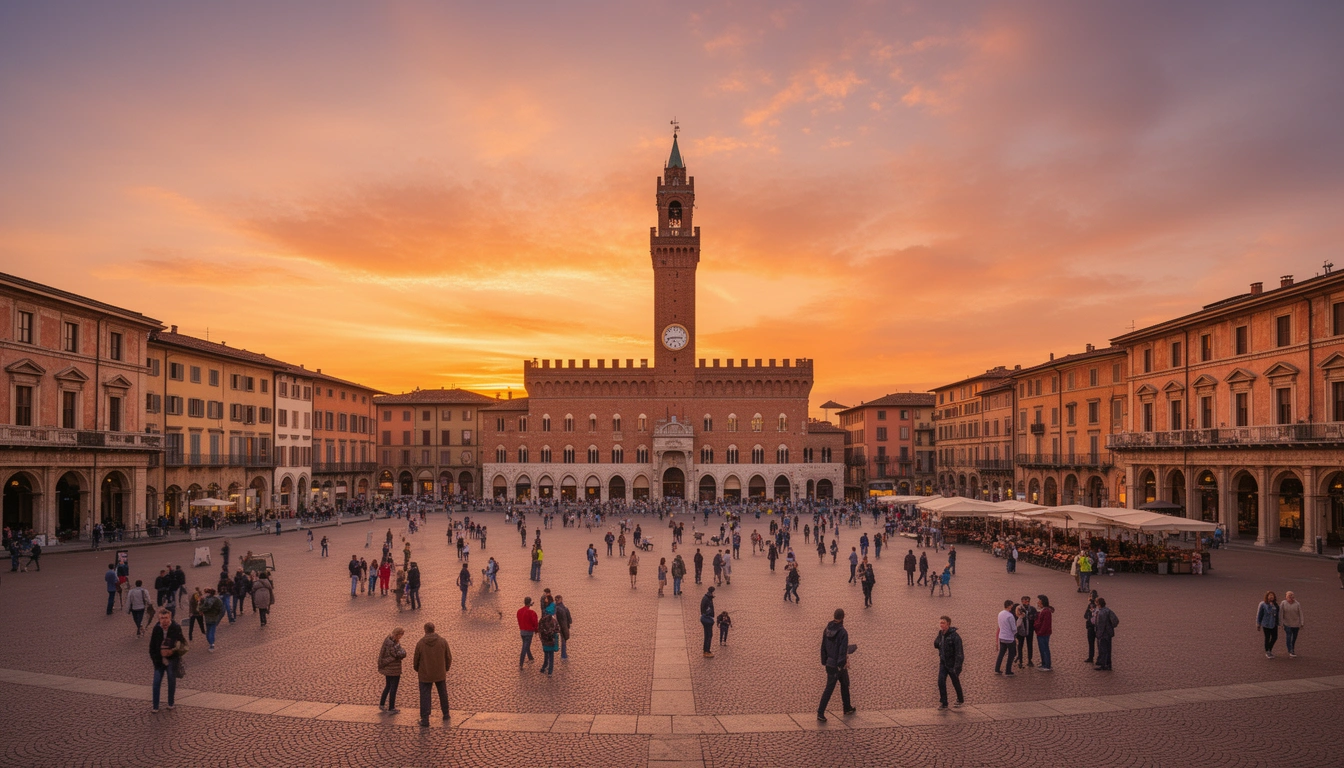 Tour a Pé ao Pôr do Sol em Bolonha - Imagem 1