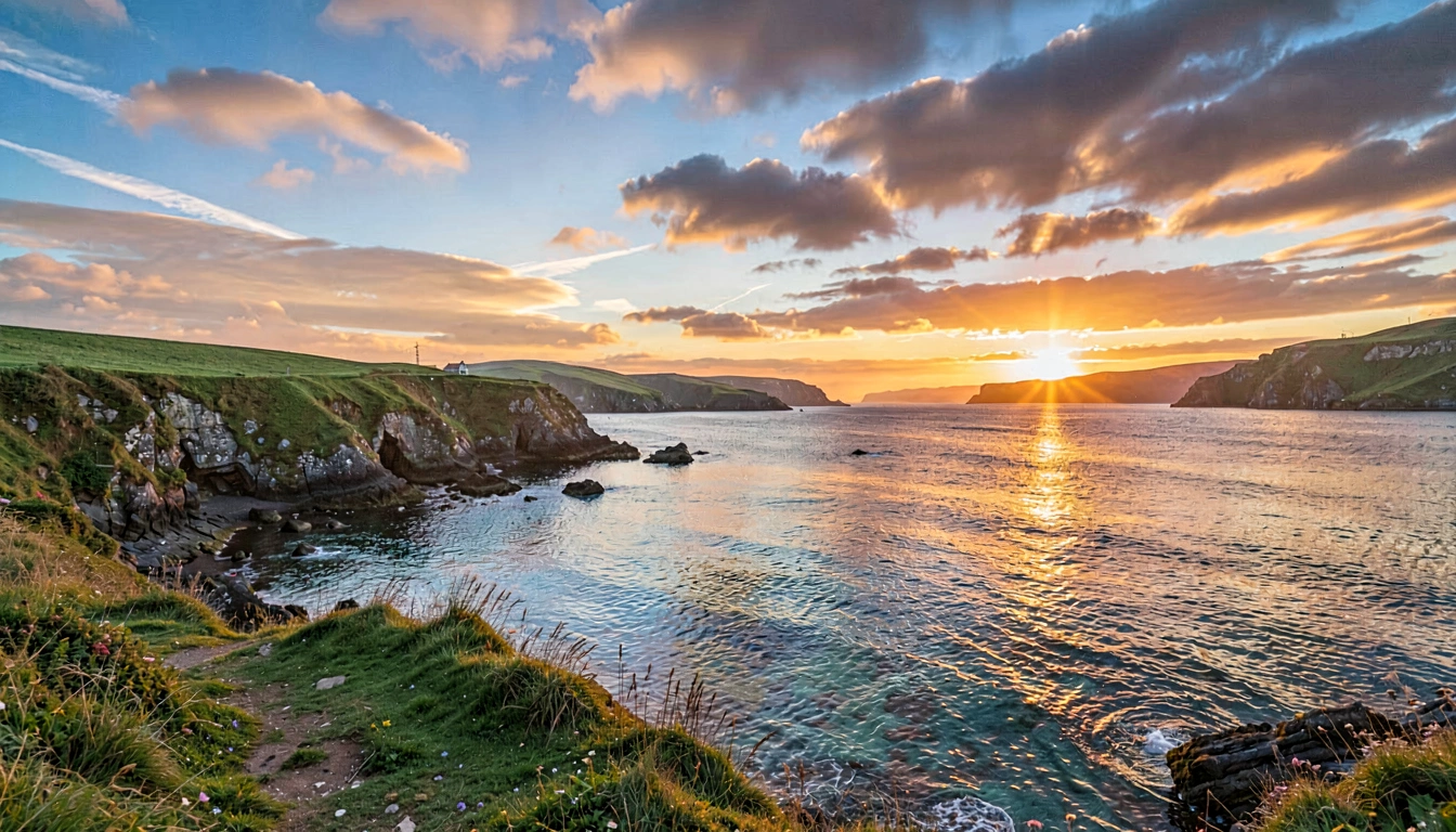 Tour a Pé ao Pôr do Sol em Cornualha - foto principal
