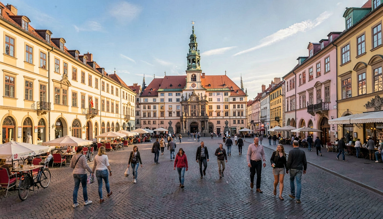 Tour a Pé ao Pôr do Sol em Dresden - foto principal