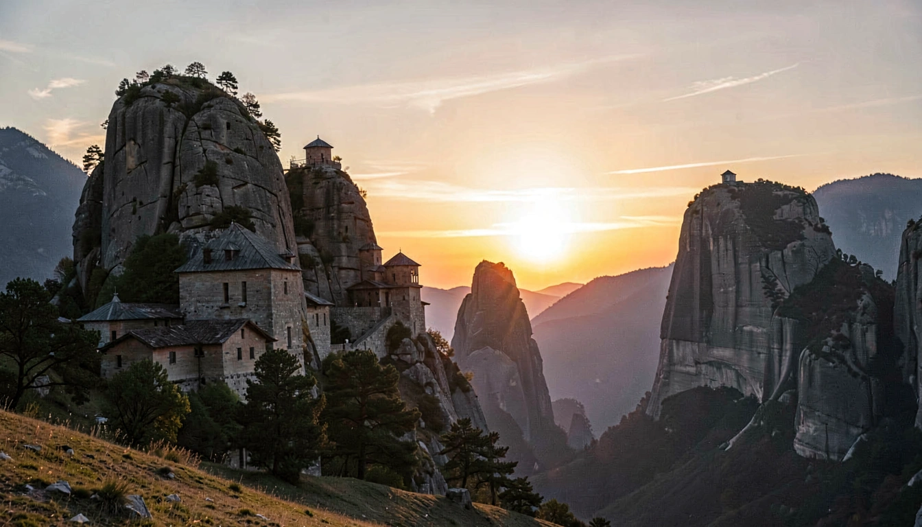 Tour a Pé ao Pôr do Sol em Meteora - foto 6