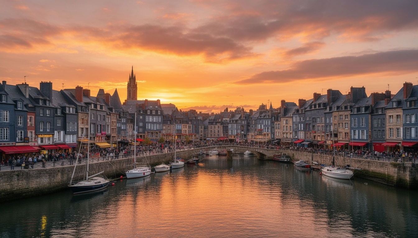 Tour a Pé ao Pôr do Sol em Normandia - foto principal