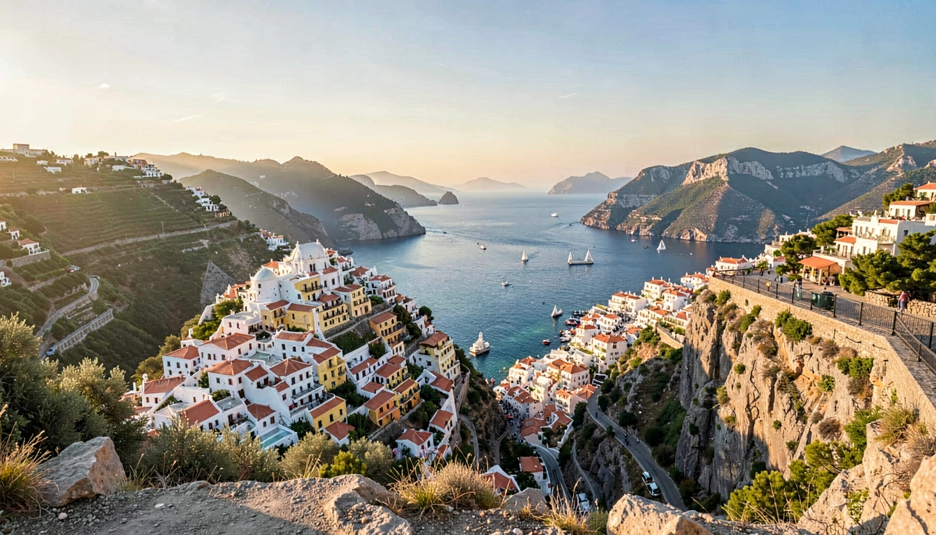 Tour a Pé ao Pôr do Sol em Santorini - foto principal