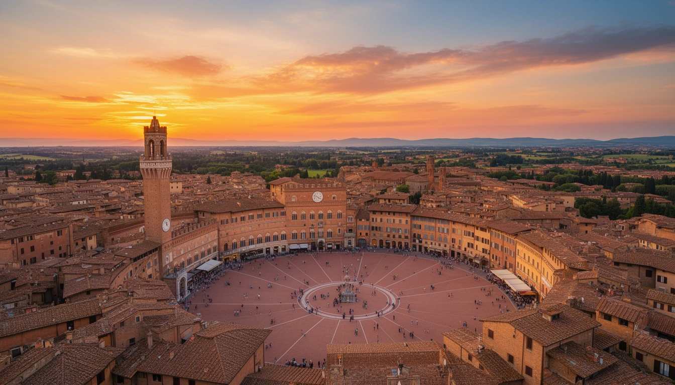 Tour a Pé ao Pôr do Sol em Siena - Imagem 1
