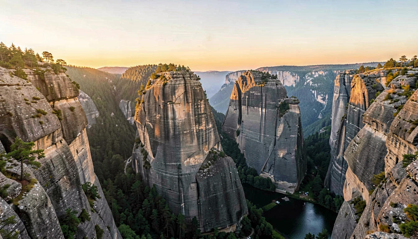 Tour a Pé pelos Bairros Históricos de Meteora