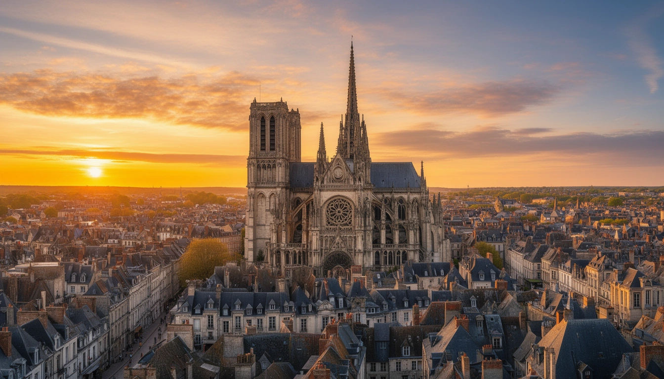 Tour a Pé pelos Bairros Históricos de Normandia