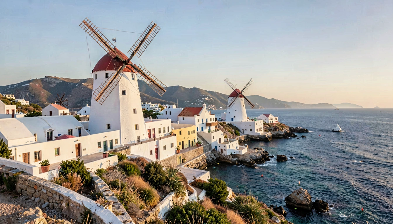 Tour Ciclístico Panorâmico em Mikonos - foto principal