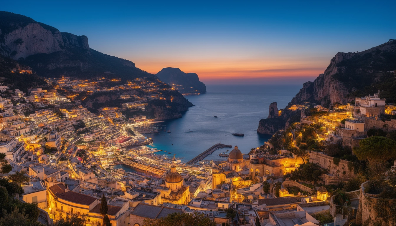 Tour de Barco Noturno em Capri - Imagem 1