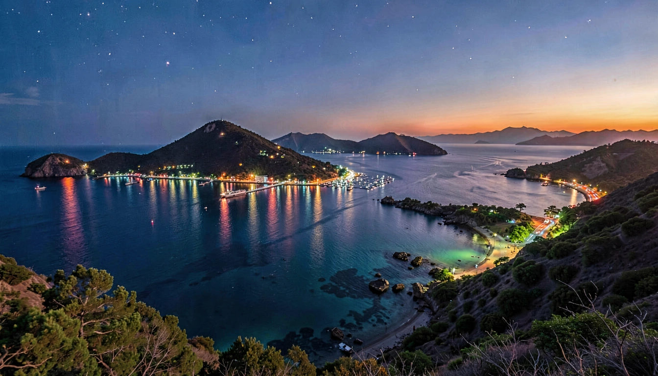 Tour de Barco Noturno em Corfu - foto principal
