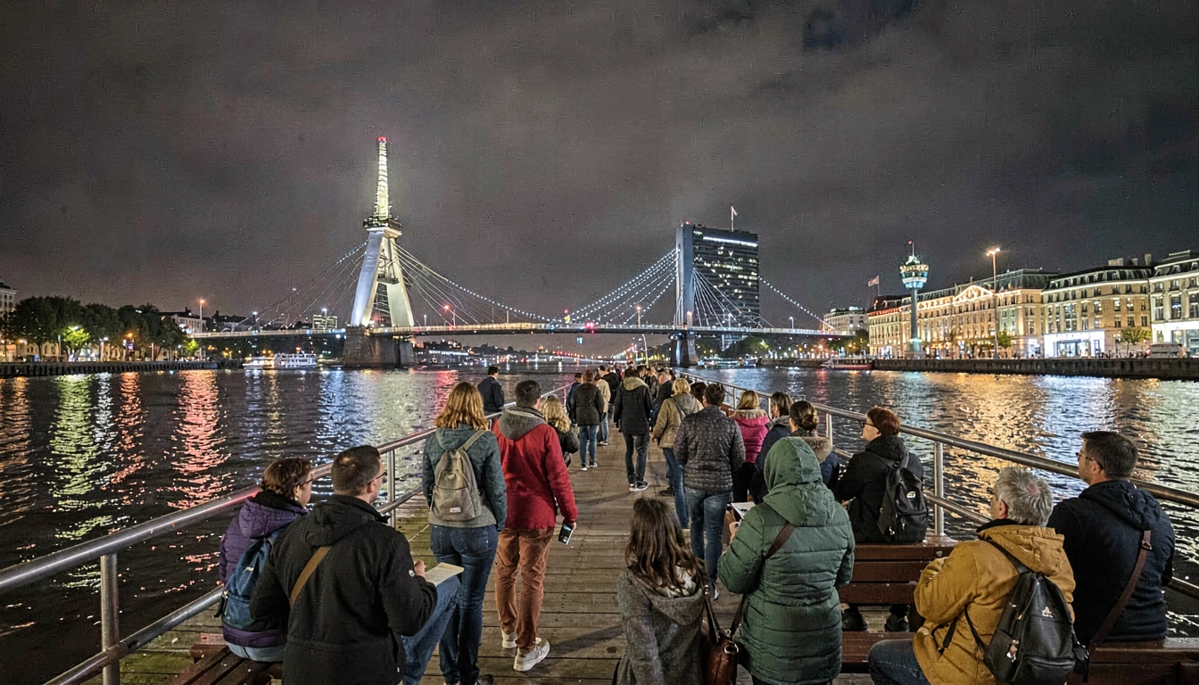 Tour de Barco Noturno em Frankfurt - foto 3