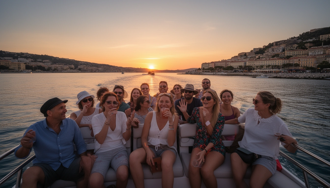 Tour de Barco Noturno em Nice - foto 3