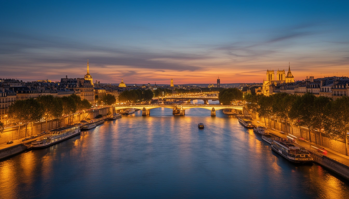 Tour de Barco Noturno em Paris - Imagem 1