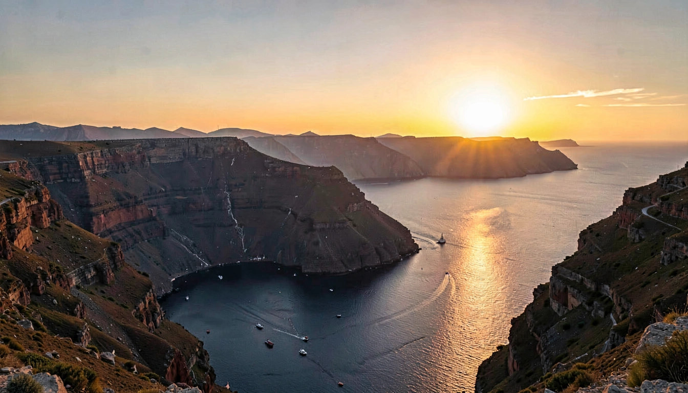 Tour de Barco Noturno em Santorini - foto 6